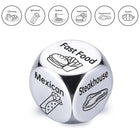 Funny Decision Dice Couple Lovers Date Night Games Party Toy Food Movie Decision Dice Valentine's Day Gift