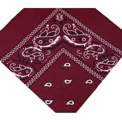 Cashew Flower Paisley Hip Hop Square Scarf