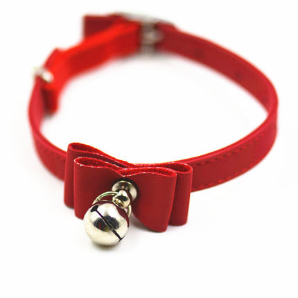 Hot Pet Collar Bow Tie Bell Collar Cute Bell Small Dog Collar,collar, Factory Direct Sales