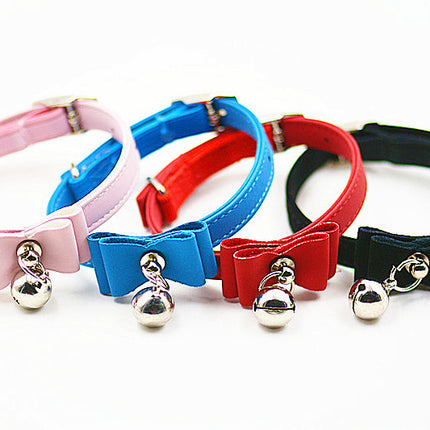 Hot Pet Collar Bow Tie Bell Collar Cute Bell Small Dog Collar,collar, Factory Direct Sales