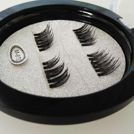 Single magnet realistic eyelashes