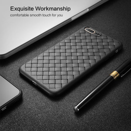 Luxury grid weaving case