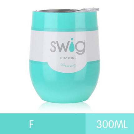 hot drink cups 9 унц. the egg in the form of a 304 stainless steel drink Tumber mug lid wine beer vacuum thermos cup