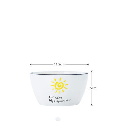 Dishes set household ceramics