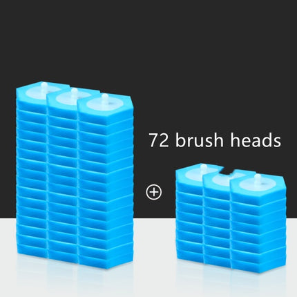 Disposable toilet brush