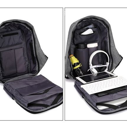 Multi-Functional Water Resistant USB Charging Computer Notebook Backpack Bag