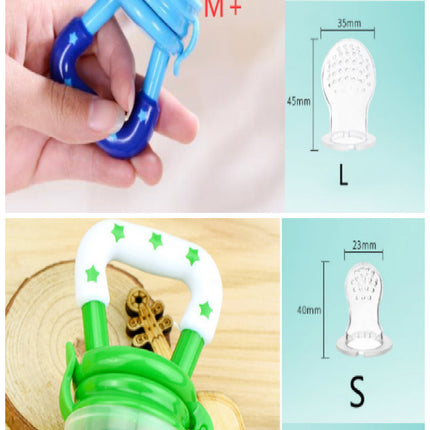 New Baby Silicone Pacifier, Encapsulated To Soothe Complementary Food Feeding Artifact