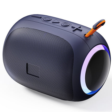 JYX L5 Portable Speaker & IPX7 Waterproof Bluetooth Speaker With LED Light & 8H Playtime Outdoor Speakers With Loud Stereo Sound