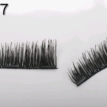 Magnet false eyelashes hand-woven