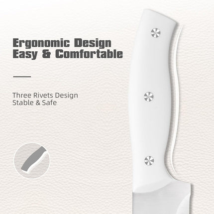 High Carbon Stainless Steel Snow Kitchen Knife Set