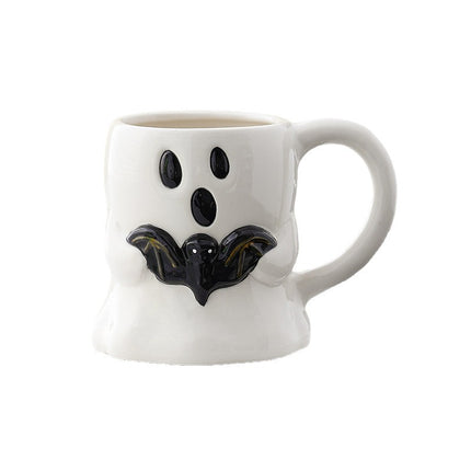 Cute Ghost Pumpkin Mug Halloween Ceramic Cup