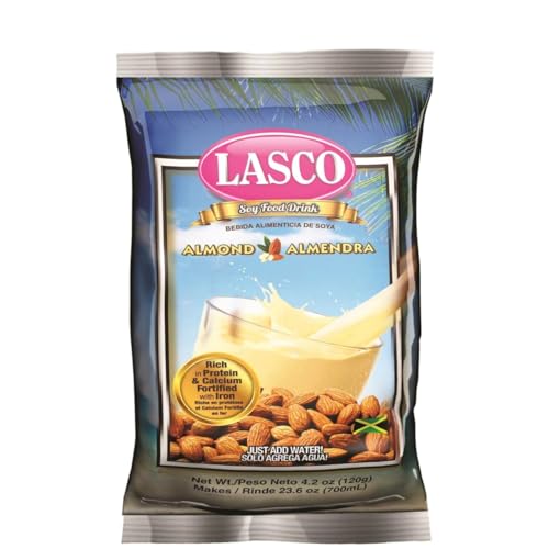 LASCO Soy Food Drink,pack of 3 Almond 4.2 oz each