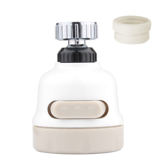 Household faucet splash head extension filter