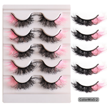 fashion High Color Fried Curly Eyelashes