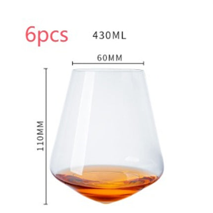 Tumbler Wine Glass Crystal Handmade Wine Glass Foreign Wine Glass