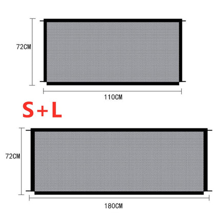 Pet Protection Fence Nylon Foldable Dog Isolation