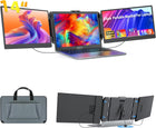 Laptop Screen Extender 14 Inch FHD IPS Portable Dual Triple Monitor Display USB C HDMI