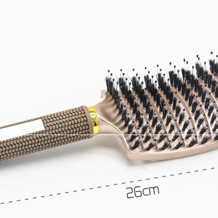 Hairbrush Anti Klit Brushy Haarborstel Women Detangler Hair Brush Bristle Nylon Scalp Massage  Teaser Hair Brush Comb