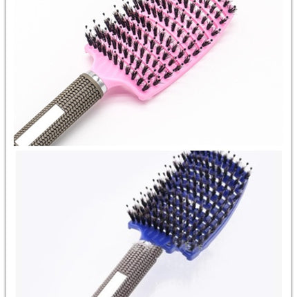 Hairbrush Anti Klit Brushy Haarborstel Women Detangler Hair Brush Bristle Nylon Scalp Massage  Teaser Hair Brush Comb
