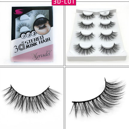 3D false eyelashes