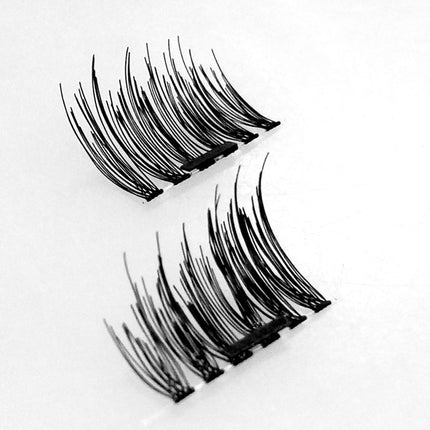 Single magnet realistic eyelashes