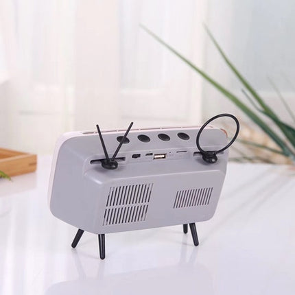 Retro TV mini portable audio