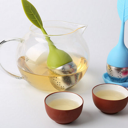 Leaf silicone tea machine