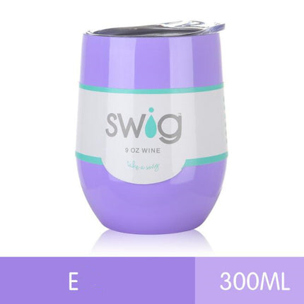 hot drink cups 9 унц. the egg in the form of a 304 stainless steel drink Tumber mug lid wine beer vacuum thermos cup