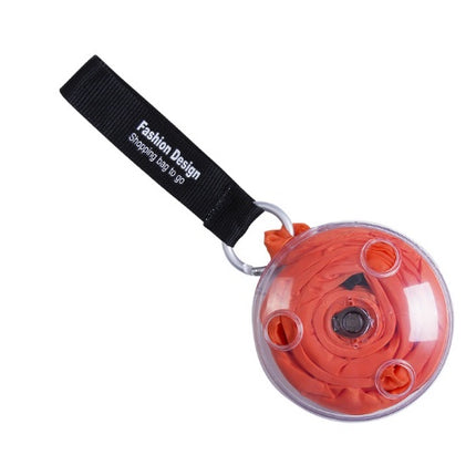 Disc folding portable shopping bag