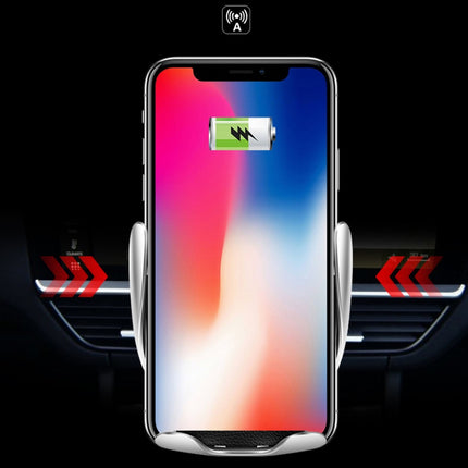 Car Wireless Charger 10W Induction Car Fast Wireless Charging With Car Phone Holder S5