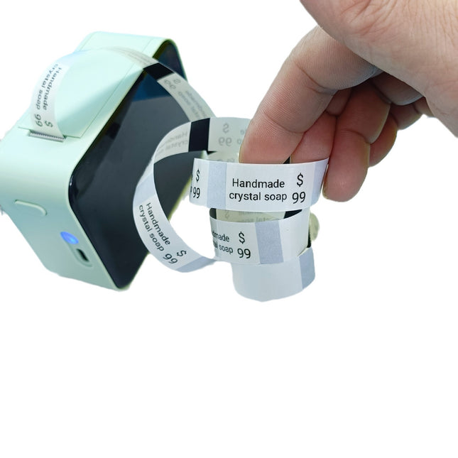 Wireless Printer P15 Mini Label Maker APP 17 Languages