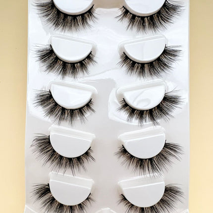Mink Eyelashes Eye Tail Lengthening Natural Eyelashes Flat False