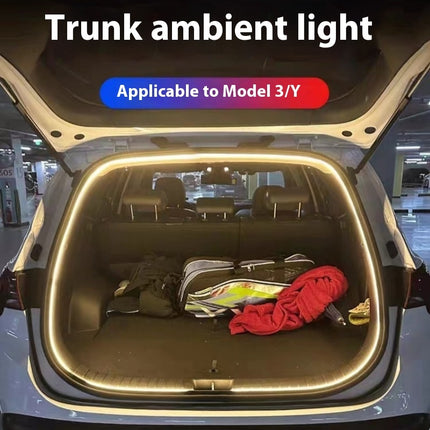 Applicable To Tesla Trunk Atmosphere Trunk Lighting Car Tail Light