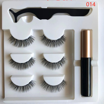 Magnetic false eyelashes