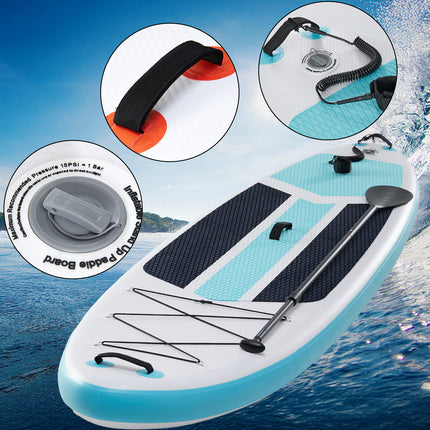 Inflatable Stand Up Paddle Boards 10 Ft 5 In With Premium SUP Paddle Board Accessories, Wide Stable Design, Non-Slip Comfort Deck For Youth & Adults