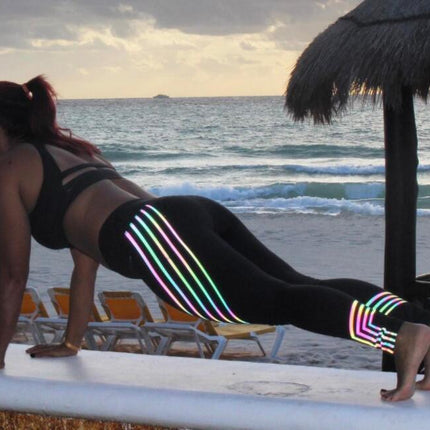 Fitness Yoga Pants Laser Printed Slimming Sports Leggings