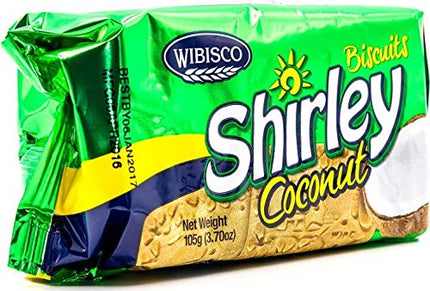 Wibisco Shirley Biscuits, Original, 3.7 oz (Pack of 24)