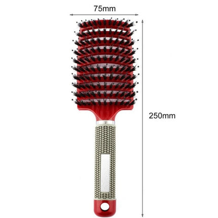 Hairbrush Anti Klit Brushy Haarborstel Women Detangler Hair Brush Bristle Nylon Scalp Massage  Teaser Hair Brush Comb