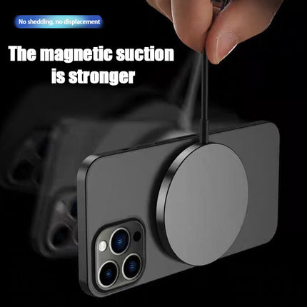 The Qi Wireless Charger 15w Magnetic Wireless Fast Charging Is Suitable For 12, 13, 14, 15 And 16 Mobile Phone Models