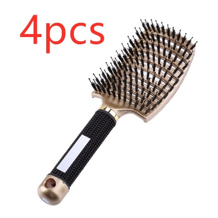 Hairbrush Anti Klit Brushy Haarborstel Women Detangler Hair Brush Bristle Nylon Scalp Massage  Teaser Hair Brush Comb