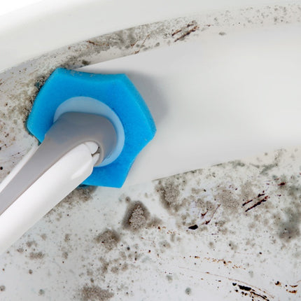 Disposable toilet brush