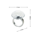 Diamond Ring Projector Lamp Decor Small Night Lamp Ambient Night Light Creative Dimmable Home Bedroom Decoration