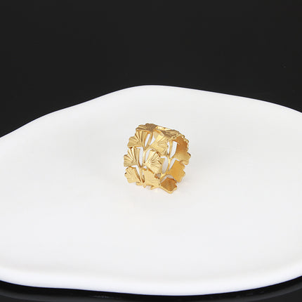 European And American Stainless Steel Adjustable Finger Ring Adjustable Women Charm Jewelry Gifts