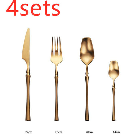 Four-piece Stainless Steel Cutlery Spoon