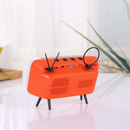 Retro TV mini portable audio