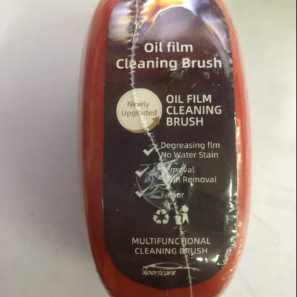 Automotive Oil Film Cleaning Brush Windshield Car Glass Sponge Cleaner Universal Removes Dirt Glass Cleaning Wipe Board Tool