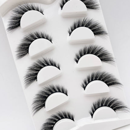 Mink Eyelashes Eye Tail Lengthening Natural Eyelashes Flat False