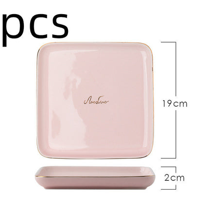Light Luxury Ceramic Tableware Couple Tableware