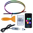 Usb Car Ambience Light Music