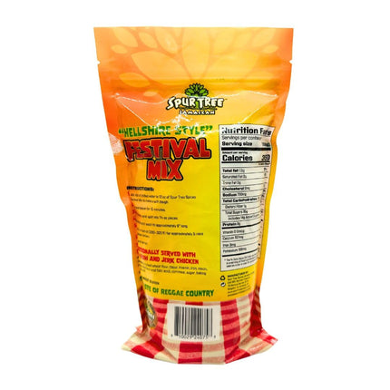 Spur Tree Jamaican Hellshire Style Festival Mix - Seasoned Coating for Crispy Flavor - Frying Magic for Deliciously Easy Meals - 12 Oz (2-Pack)
